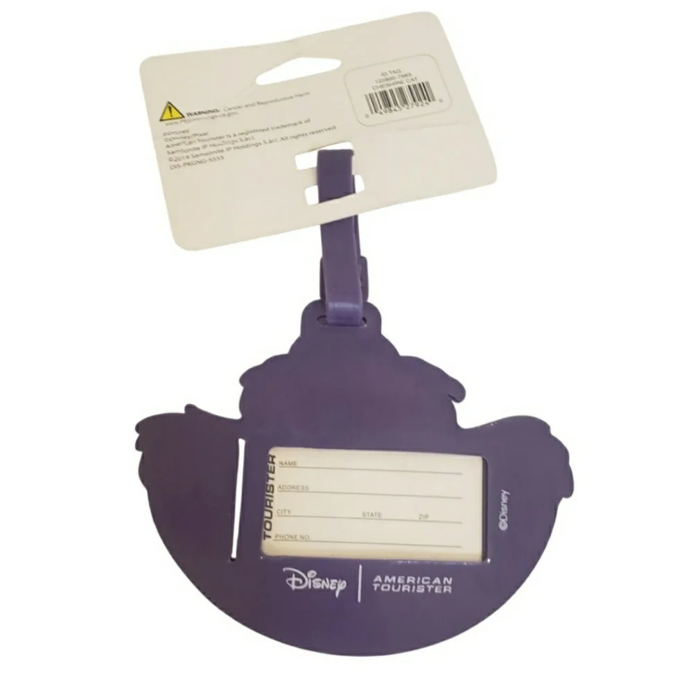 Disney American Tourister Luggage Tag Cheshire Cat